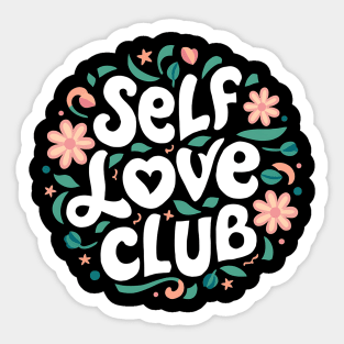 Self Love Club Sticker